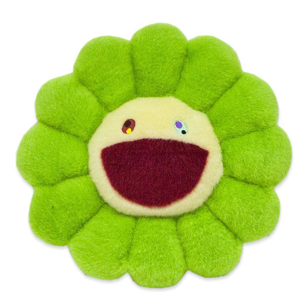 Takashi Murakami Small Flower Cushion (Green) – jellypops
